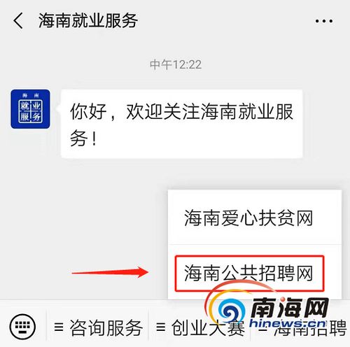 海南省人力资源开发局推出网上招聘服务 坐在家里找工作